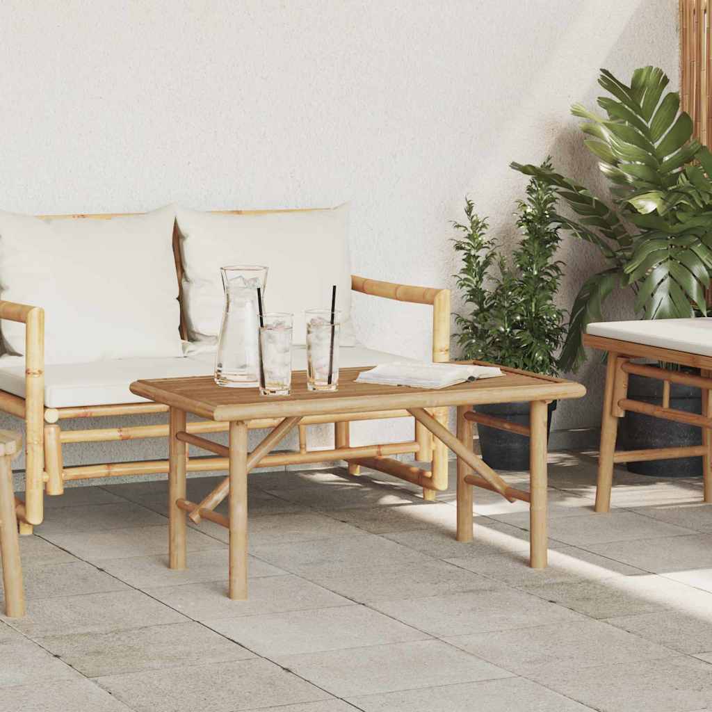 Table basse Marron 90 x 50 x 43 cm Bambou - XIOS