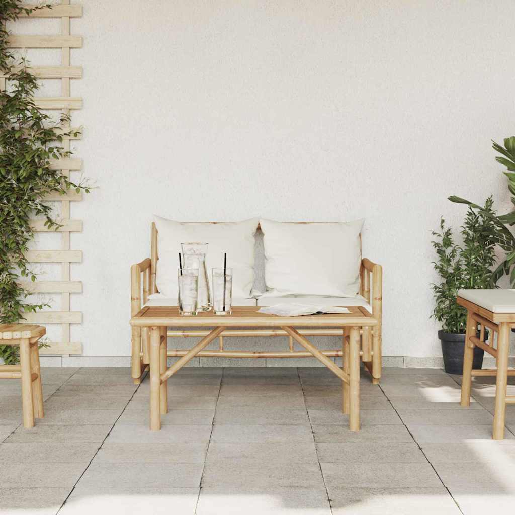 Table basse Marron 90 x 50 x 43 cm Bambou - XIOS