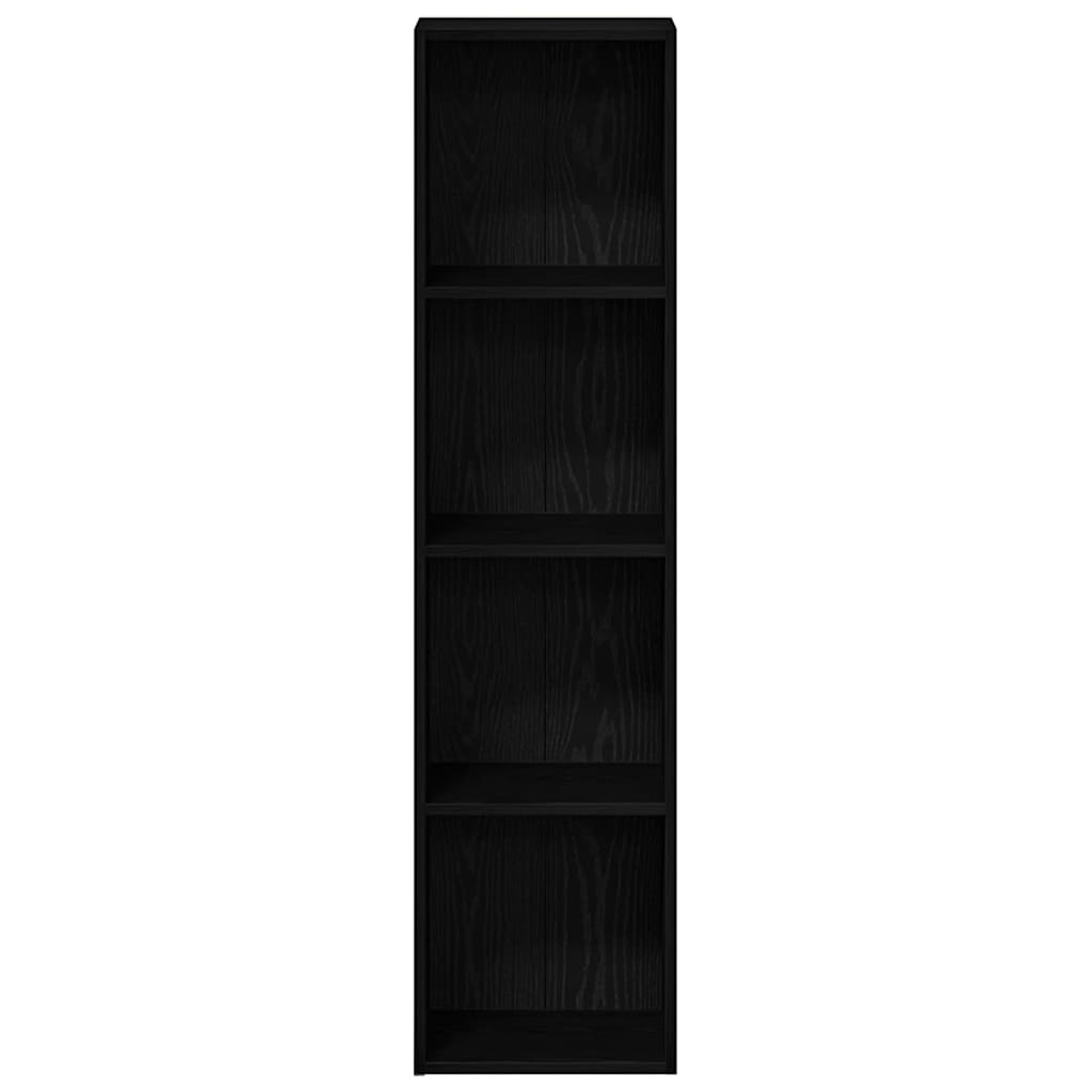 Bibliothèque Chêne noir 36 x 30 x 143 cm Bois d'ingénierie - XIOS