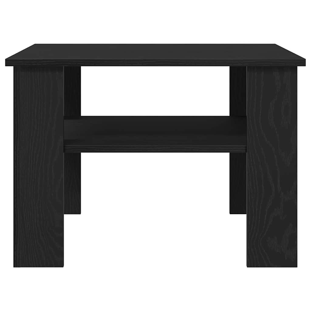 Table basse Chêne noir 60 x 60 x 42 cm Bois d'ingénierie - XIOS