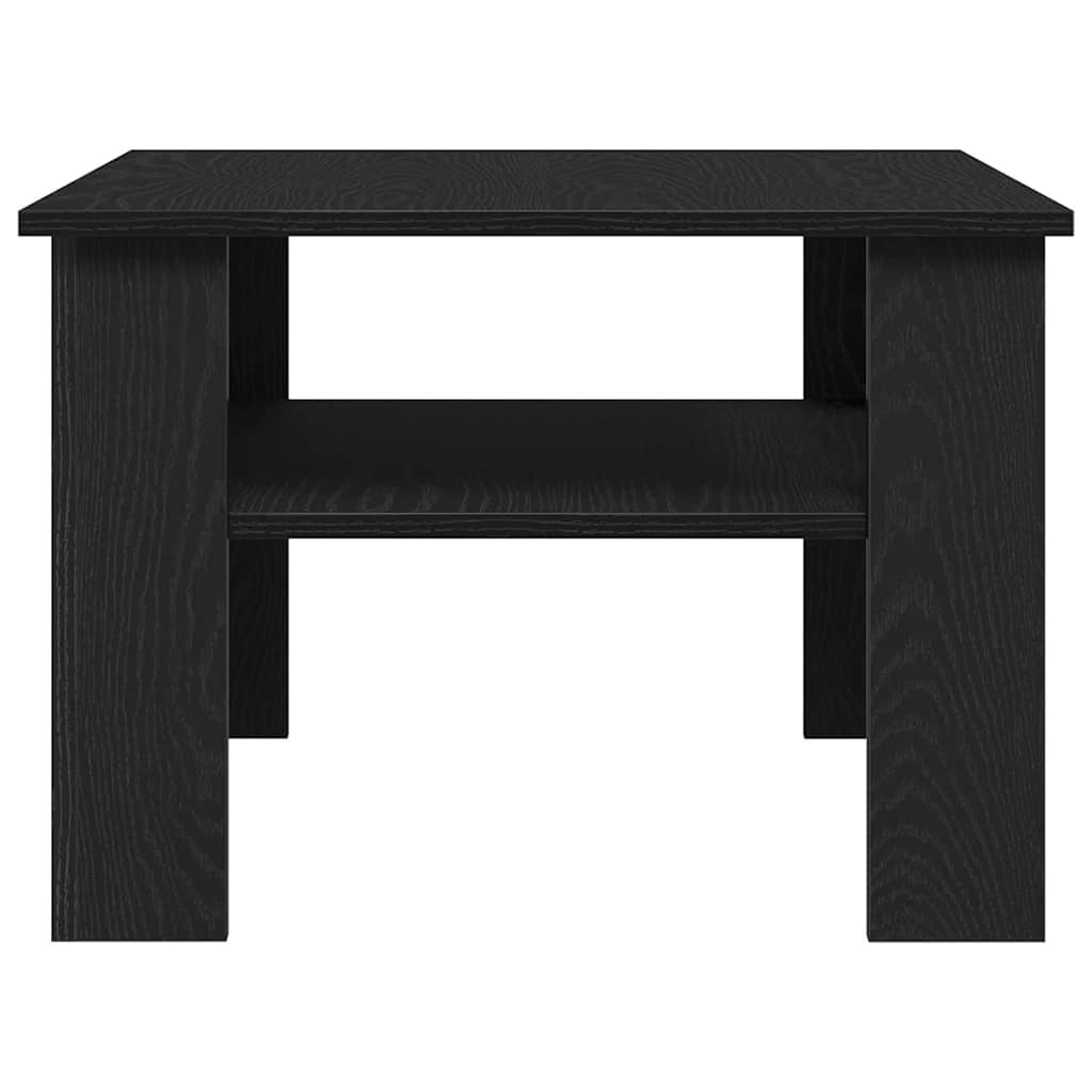 Table basse Chêne noir 60 x 60 x 42 cm Bois d'ingénierie - XIOS