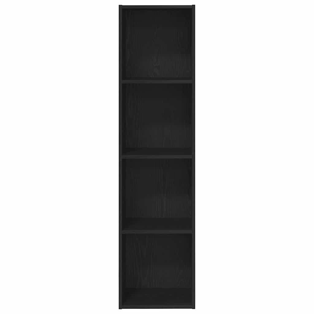 Bibliothèque Chêne noir 143 x 30 x 36 cm Bois d'ingénierie - XIOS