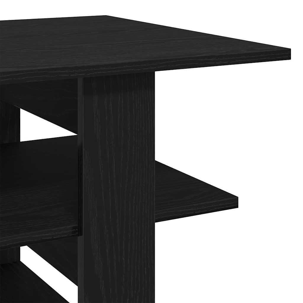 Table basse Chêne noir 102 x 55 x 42 cm Bois d'ingénierie - XIOS