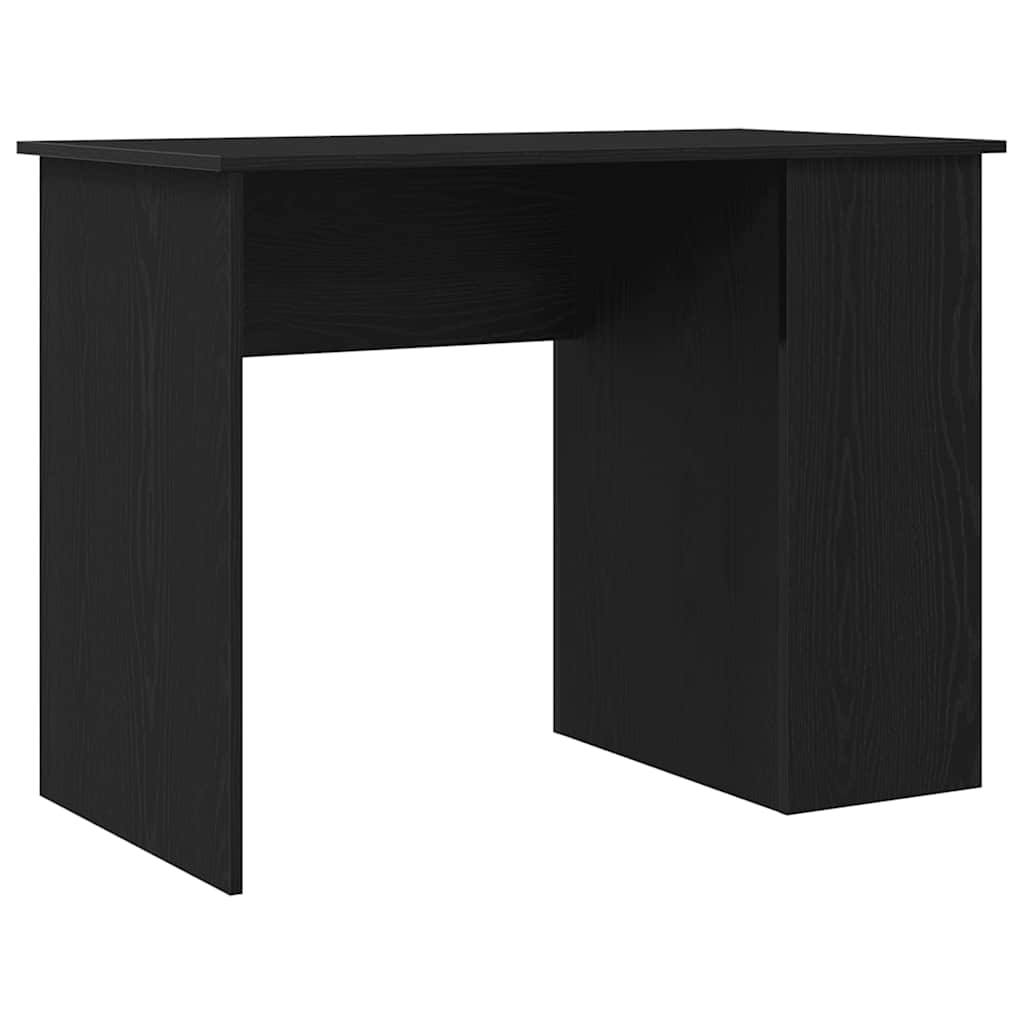 Bureau en chêne noir 100x55x75 cm bois d'ingénierie - XIOS