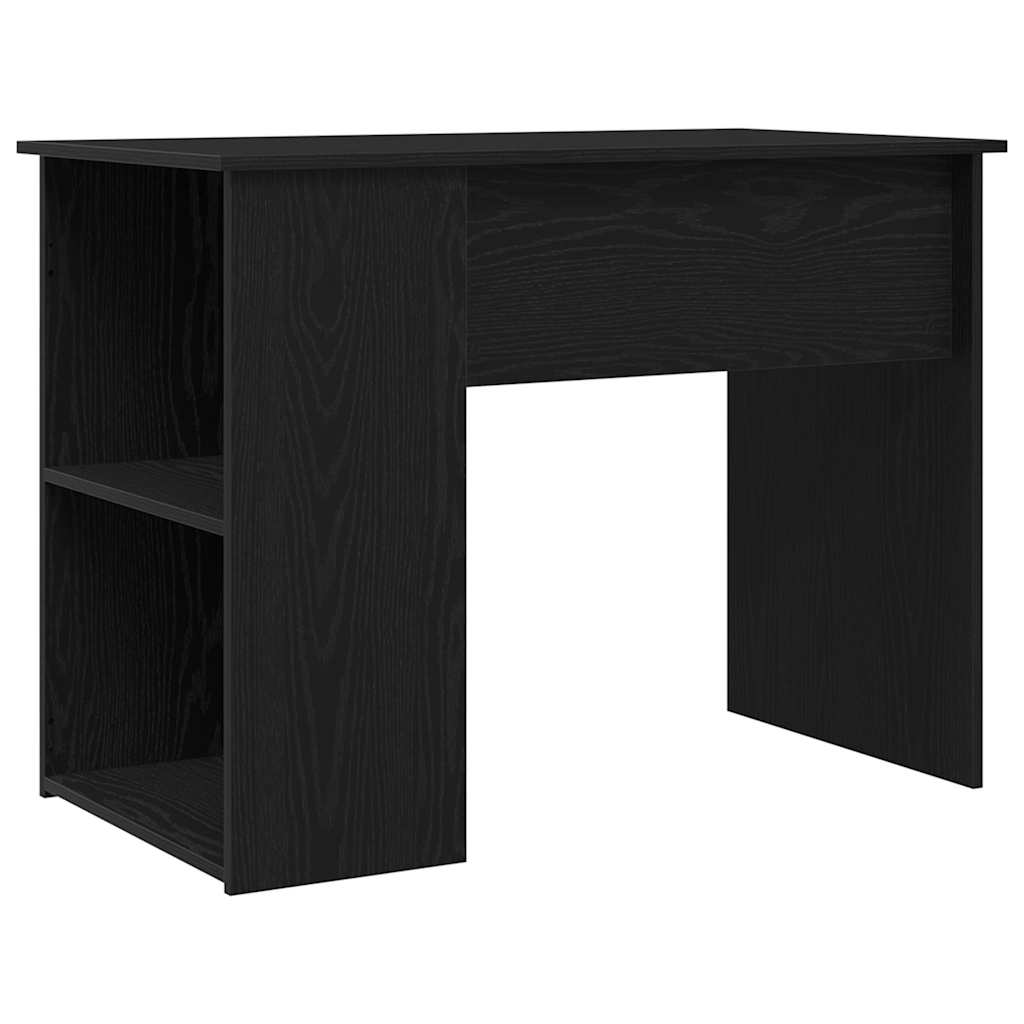 Bureau en chêne noir 100x55x75 cm bois d'ingénierie - XIOS