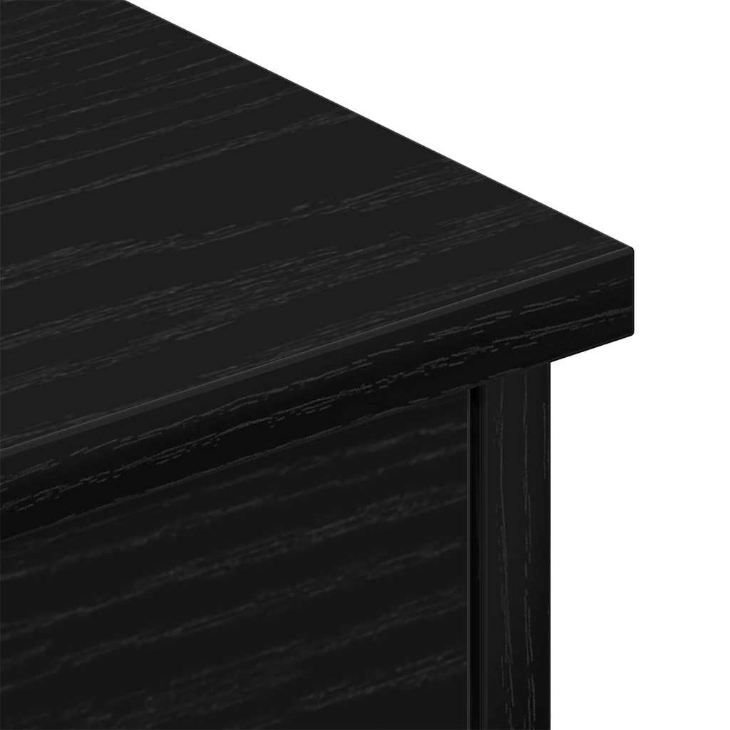 Meuble mural Chêne noir 60 x 26 x 18.5 cm Bois d'ingénierie - XIOS