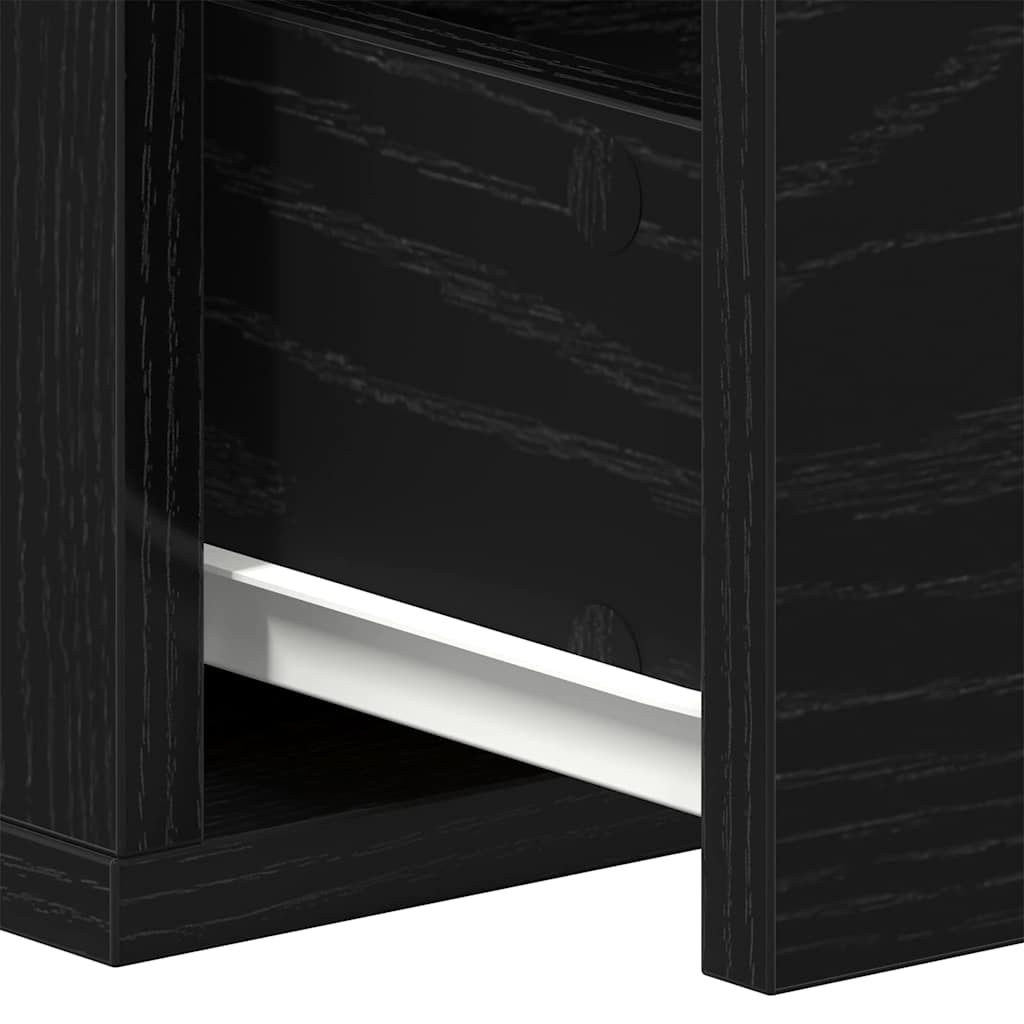Meuble mural Chêne noir 60 x 26 x 18.5 cm Bois d'ingénierie - XIOS
