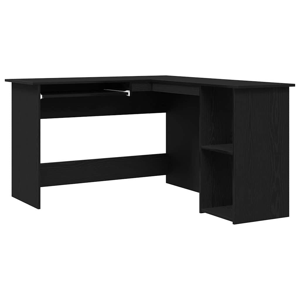 Bureau d'angle Chêne noir 120 x 140 x 75 cm Bois d'ingénierie - XIOS