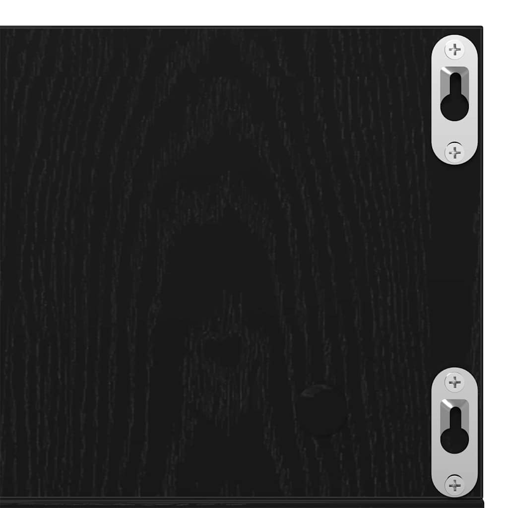 Étagère Murale Chêne noir 75 x 18 x 18 cm Bois d'ingénierie - XIOS