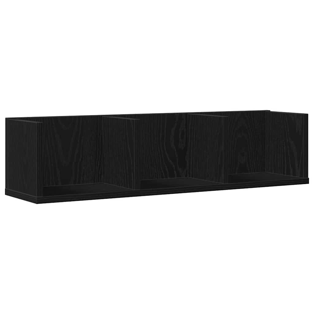 Étagère Murale Chêne noir 75 x 18 x 18 cm Bois d'ingénierie - XIOS