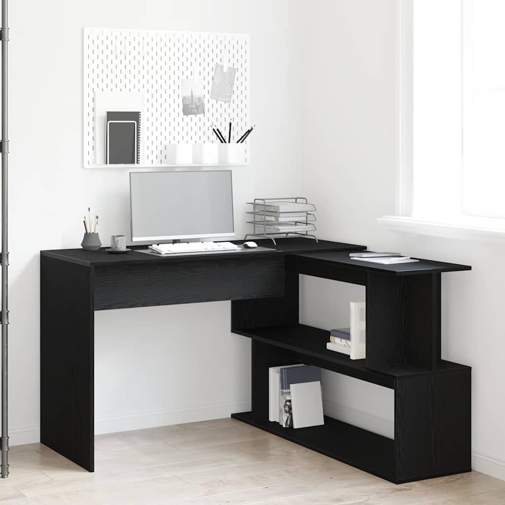 Bureau Chêne noir 200 x 50 x 76 cm Bois d'ingénierie - XIOS