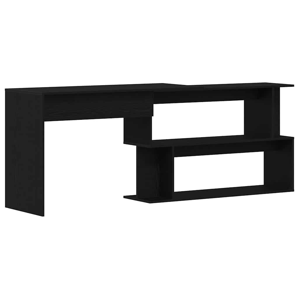 Bureau Chêne noir 200 x 50 x 76 cm Bois d'ingénierie - XIOS