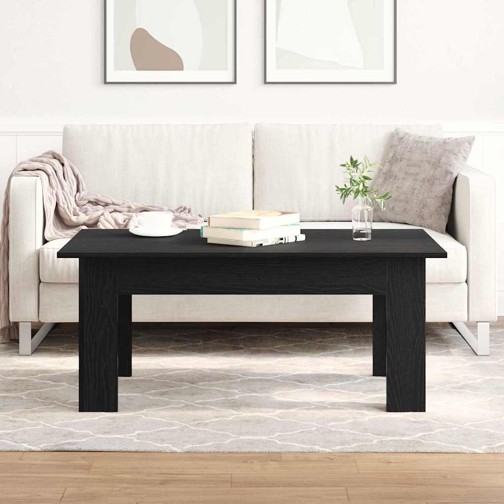 Table basse Chêne noir 100 x 60 x 42 cm Bois d'ingénierie - XIOS
