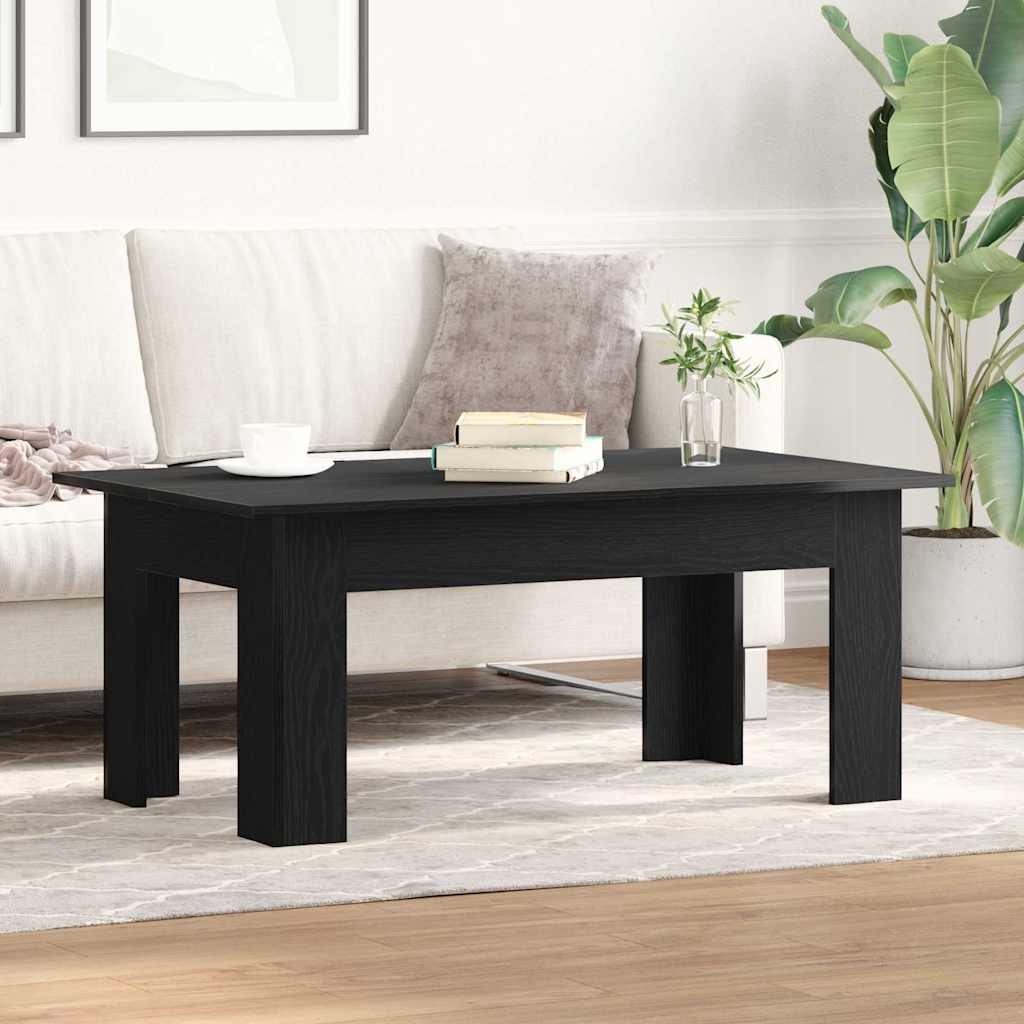 Table basse Chêne noir 100 x 60 x 42 cm Bois d'ingénierie - XIOS