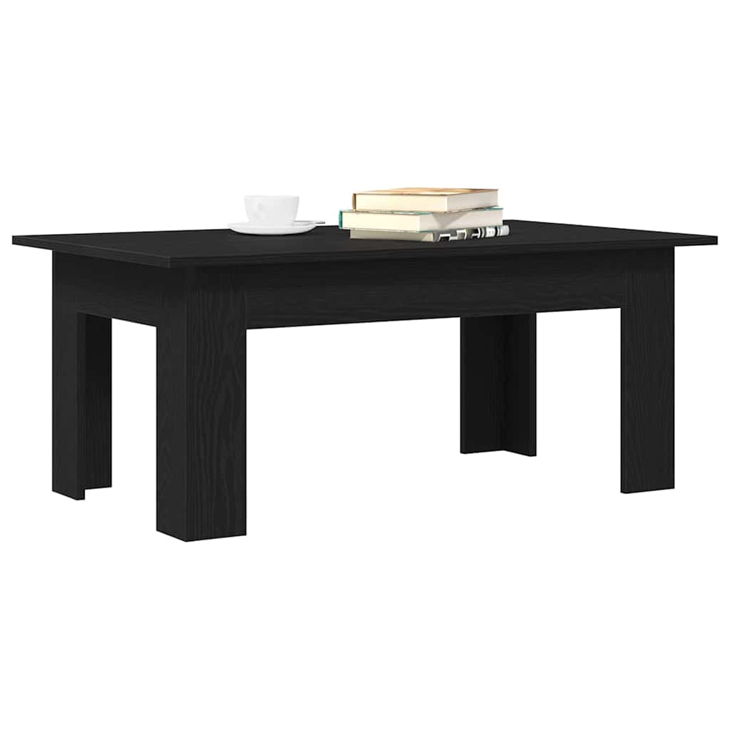 Table basse Chêne noir 100 x 60 x 42 cm Bois d'ingénierie - XIOS