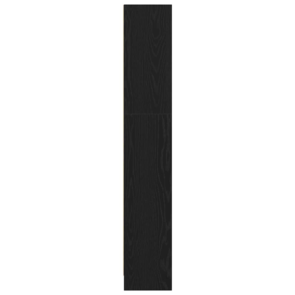 Étagère 60 x 24 x 143 cm Bois d'ingénierie Chêne noir - XIOS