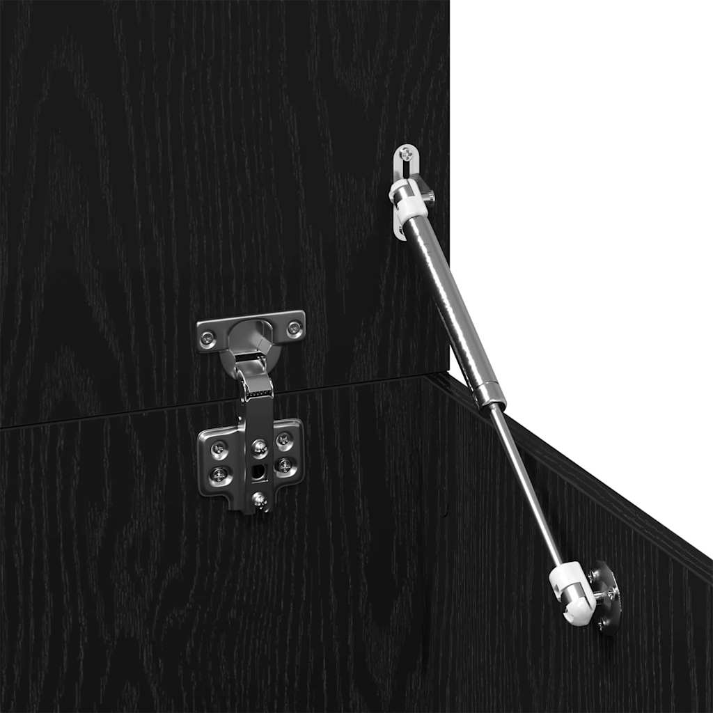 Table basse Chêne noir 150 x 50 x 35 cm Bois d'ingénierie - XIOS