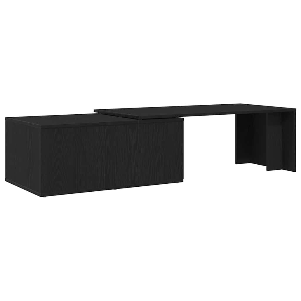 Table basse Chêne noir 150 x 50 x 35 cm Bois d'ingénierie - XIOS