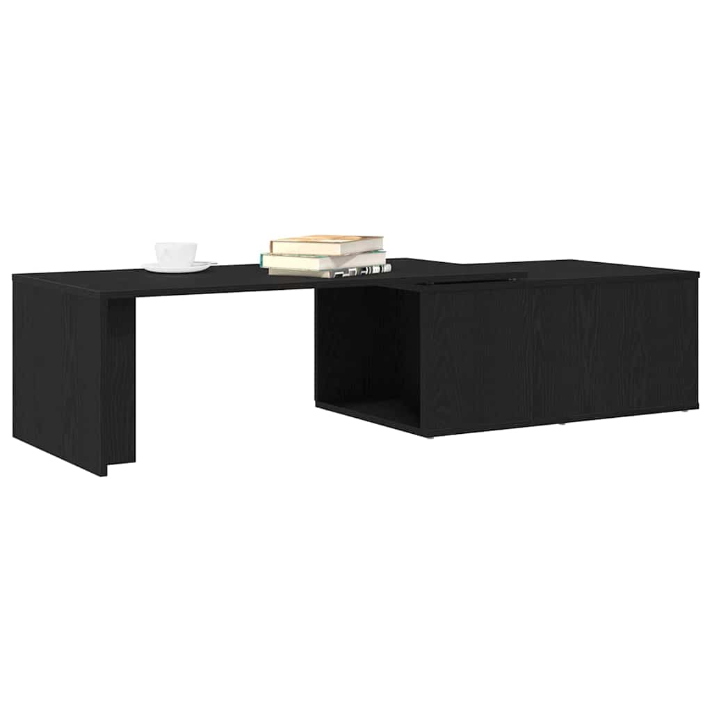 Table basse Chêne noir 150 x 50 x 35 cm Bois d'ingénierie - XIOS