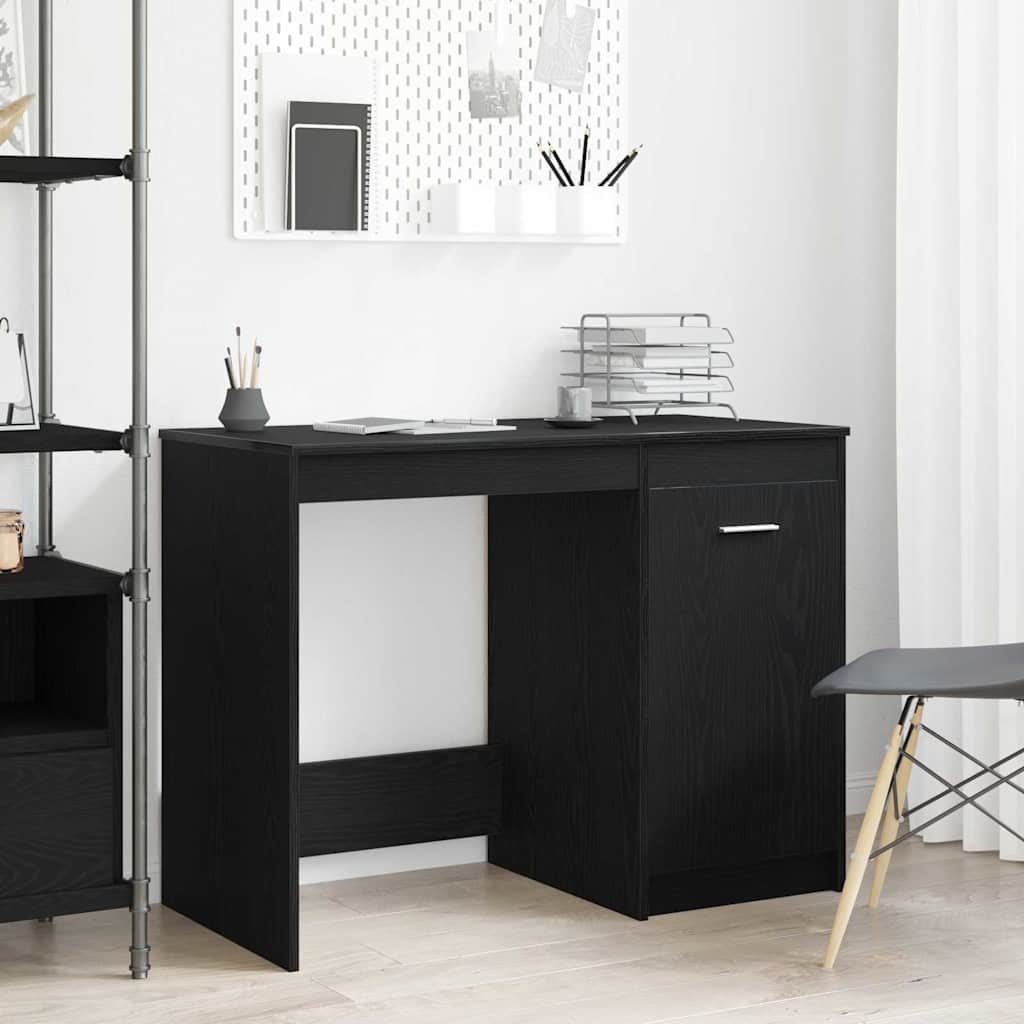Bureau Chêne noir 100 x 50 x 76 cm Bois d'ingénierie - XIOS
