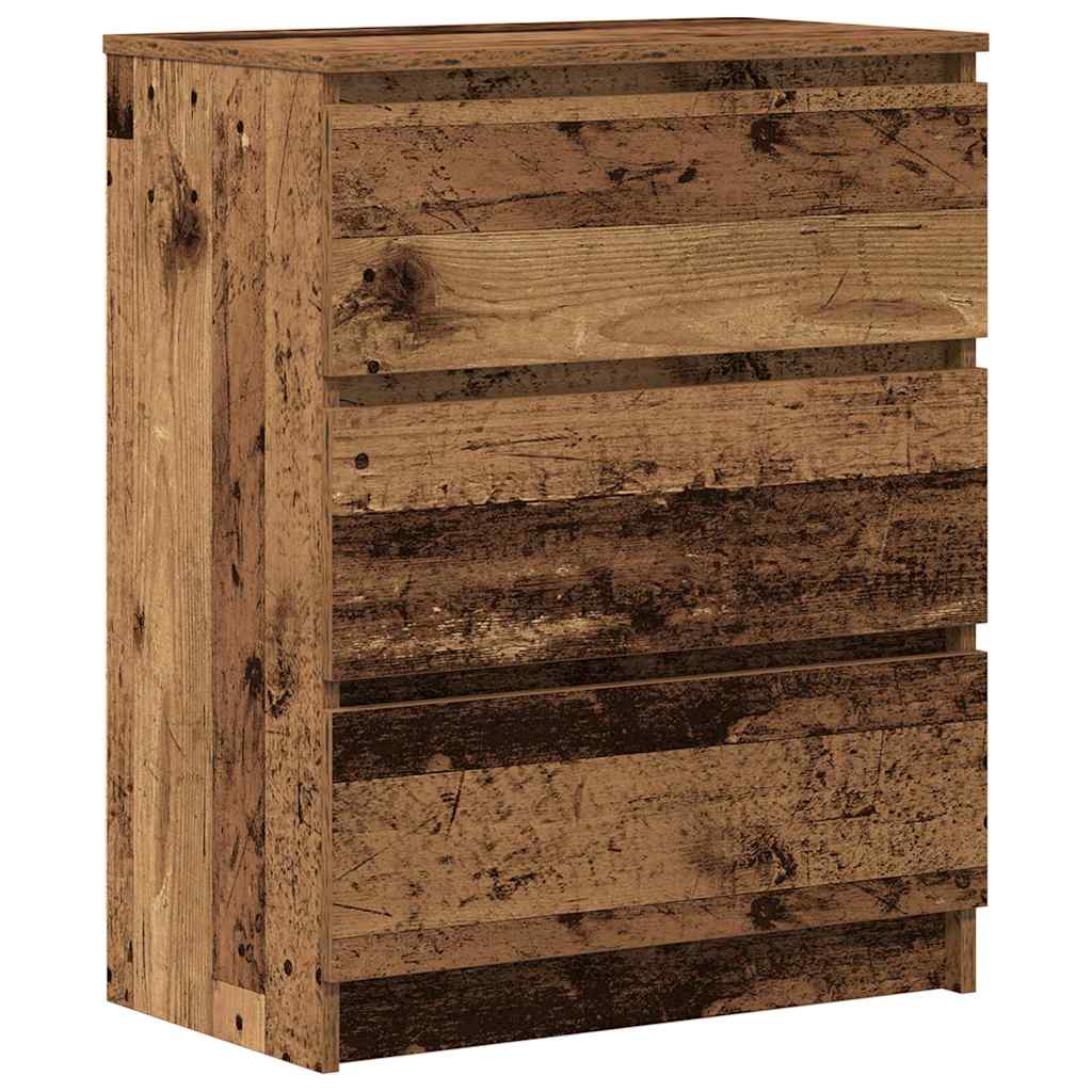 Buffet en bois ancien 60x35x76 cm bois d'ingénierie - XIOS