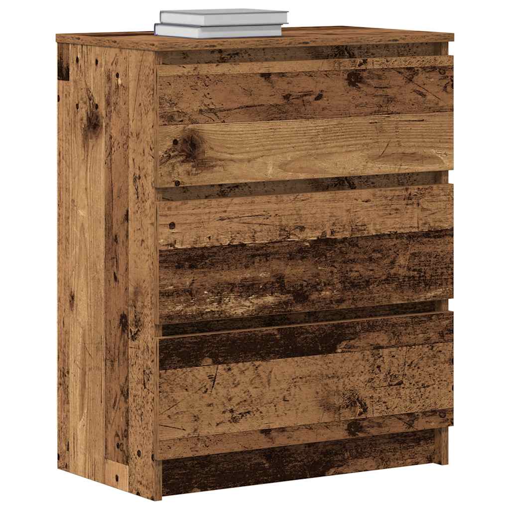 Buffet en bois ancien 60x35x76 cm bois d'ingénierie - XIOS