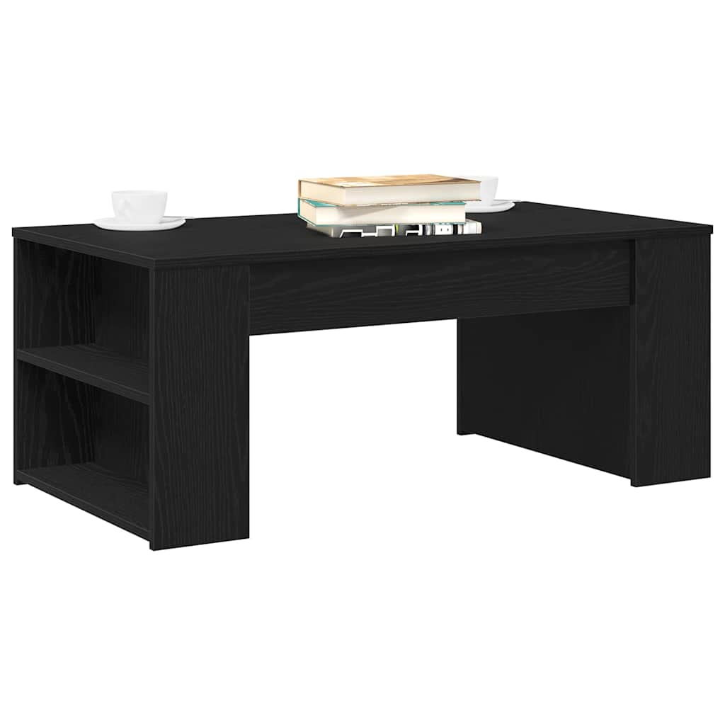 Table basse Chêne noir 102 x 55 x 42 cm Bois d'ingénierie - XIOS