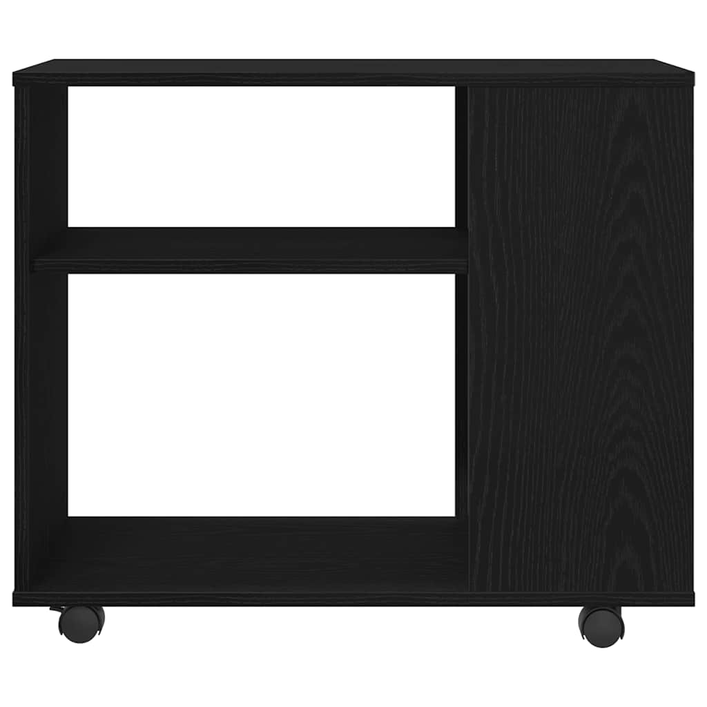 Table d'appoint en chêne noir 70 x 35 x 60 cm Bois d'ingénierie - XIOS