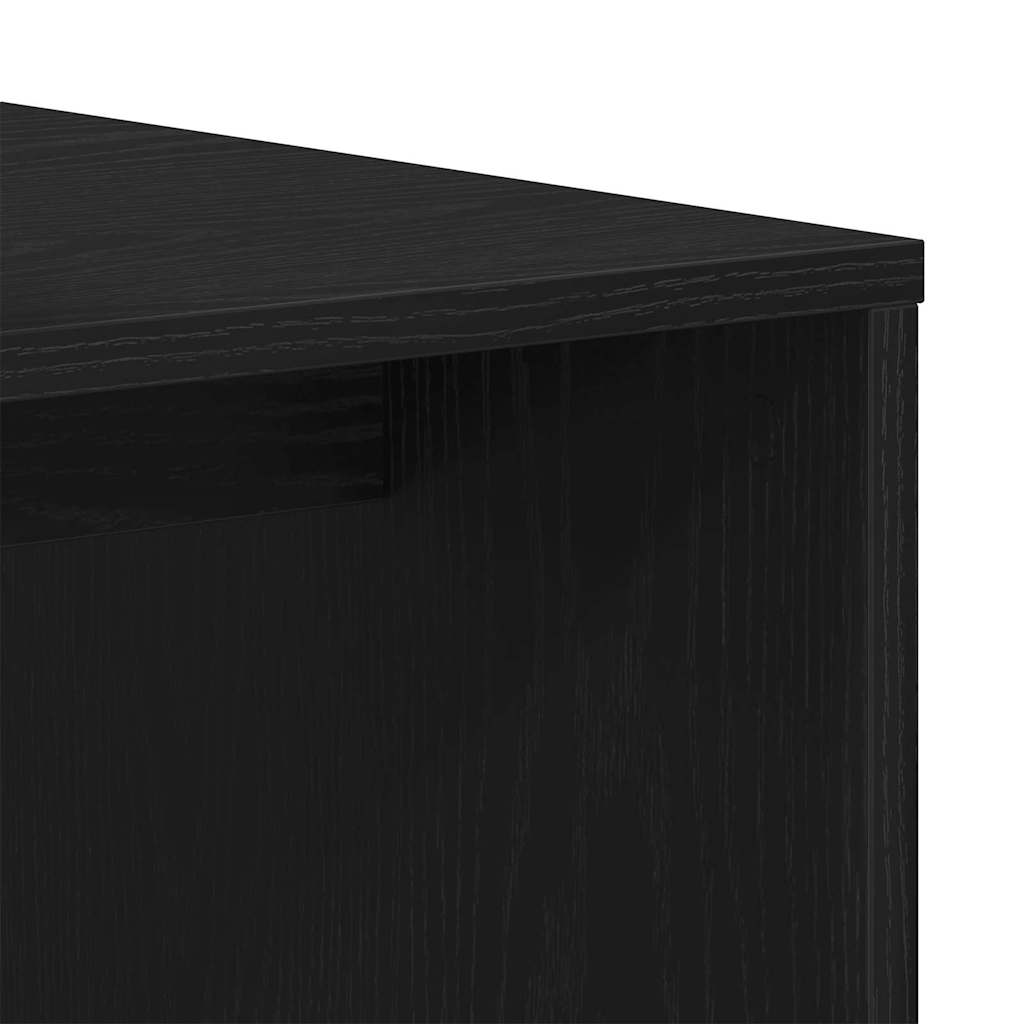 Tables gigognes Chêne noir 100 x 48 x 40 cm Bois d'ingénierie - XIOS