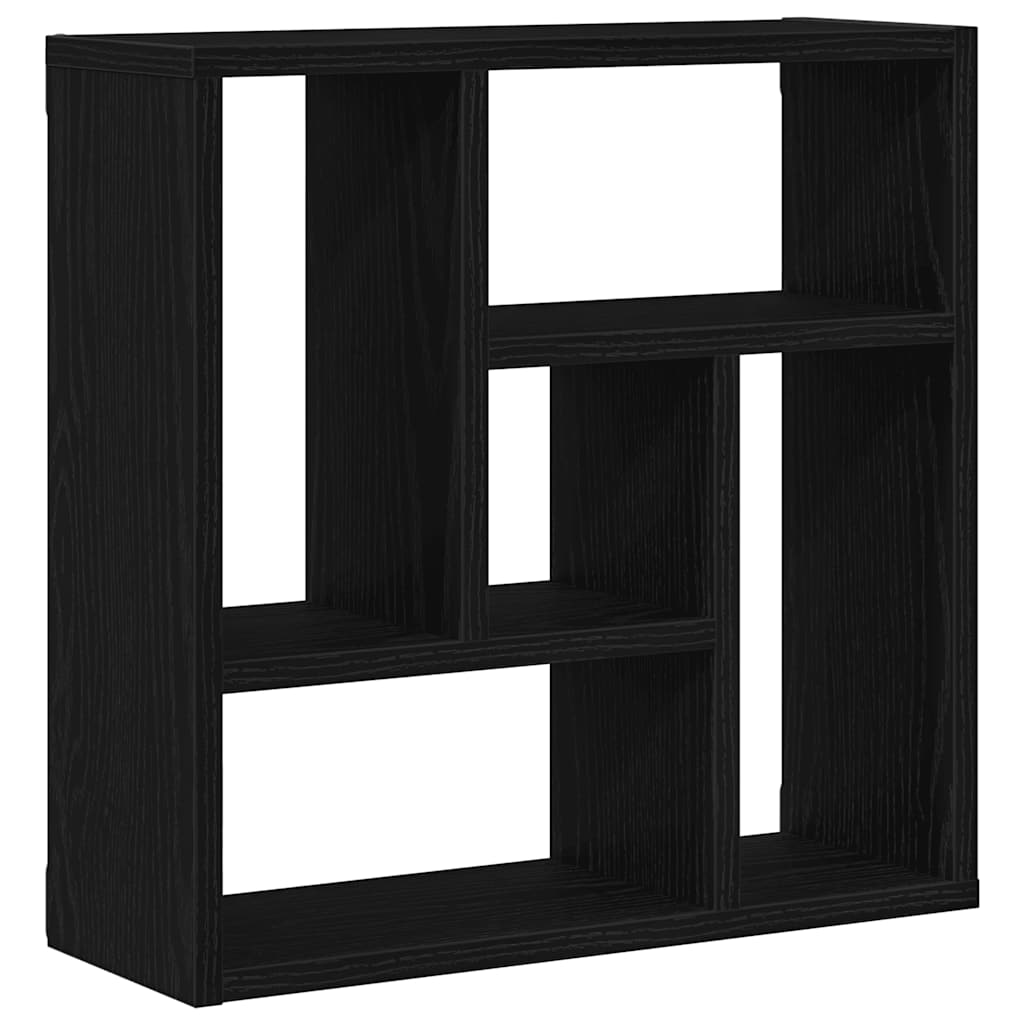 Étagère murale chêne noir 45x16x45 cm bois d'ingénierie - XIOS
