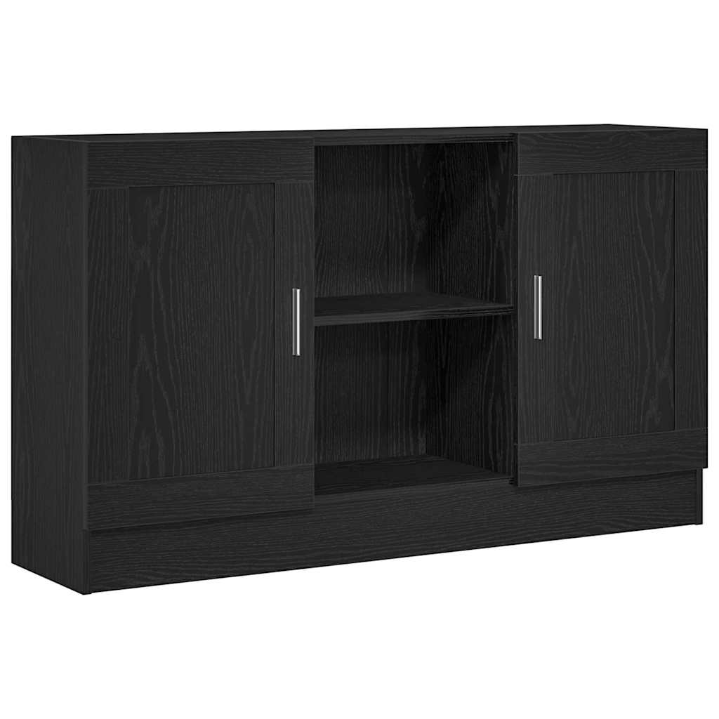 Buffet Chêne noir 120 x 30,5 x 70 cm Bois d'ingénierie - XIOS