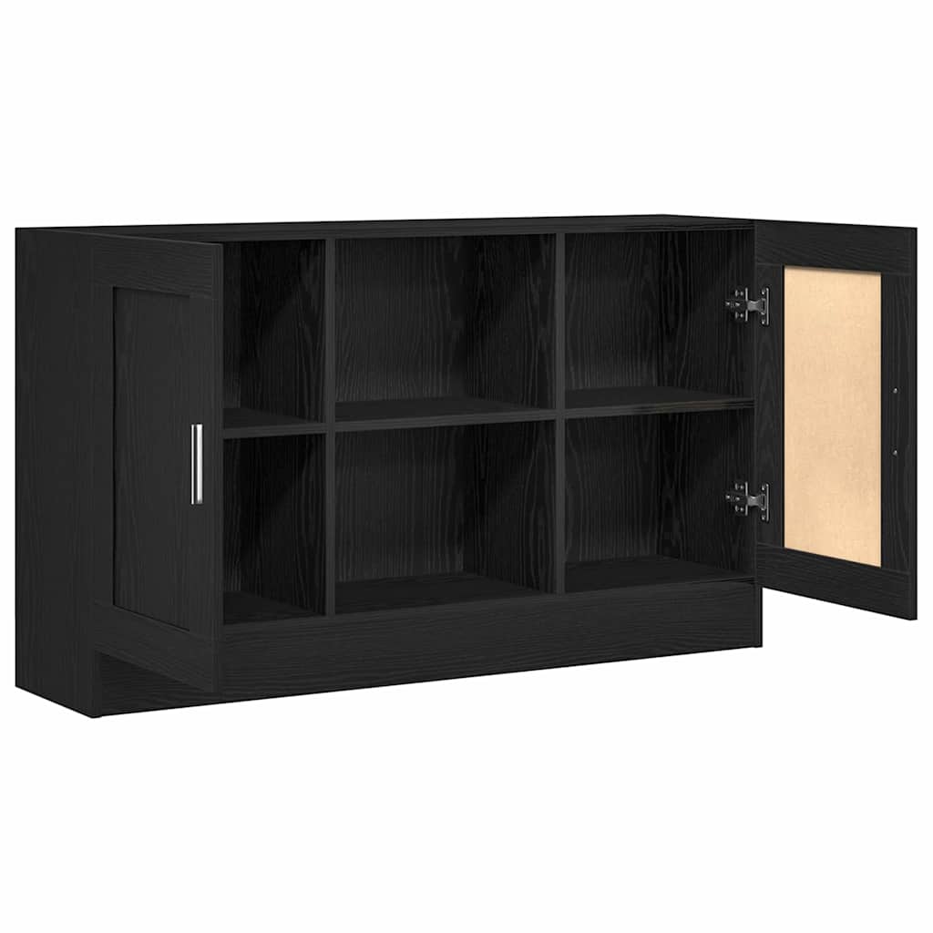 Buffet Chêne noir 120 x 30,5 x 70 cm Bois d'ingénierie - XIOS