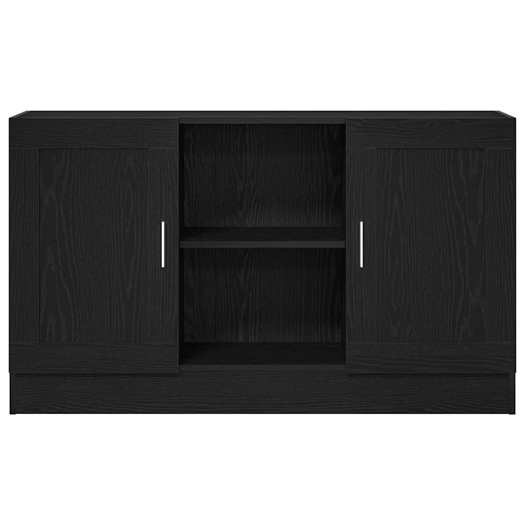 Buffet Chêne noir 120 x 30,5 x 70 cm Bois d'ingénierie - XIOS