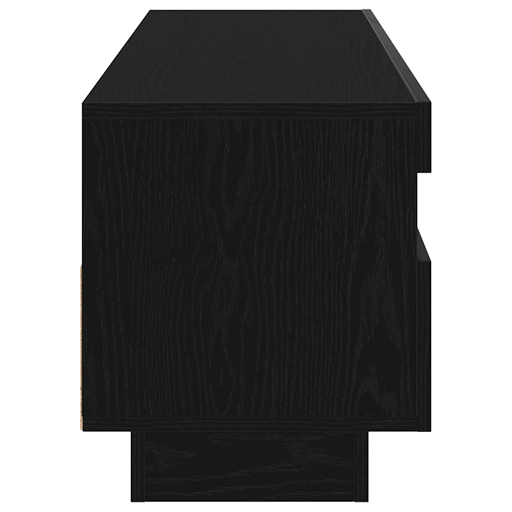 Meuble TV 100 x 35 x 40 cm Chêne noir Bois d'ingénierie - XIOS