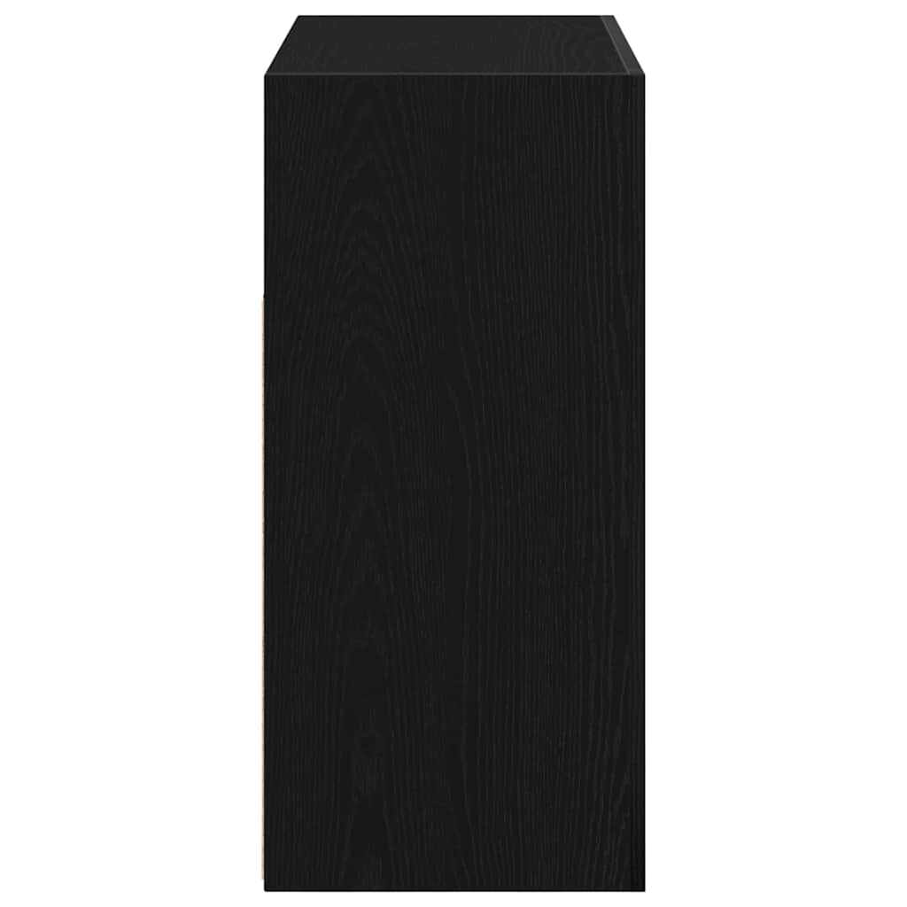 Buffet Chêne noir 80 x 35 x 75 cm Bois d'ingénierie - XIOS