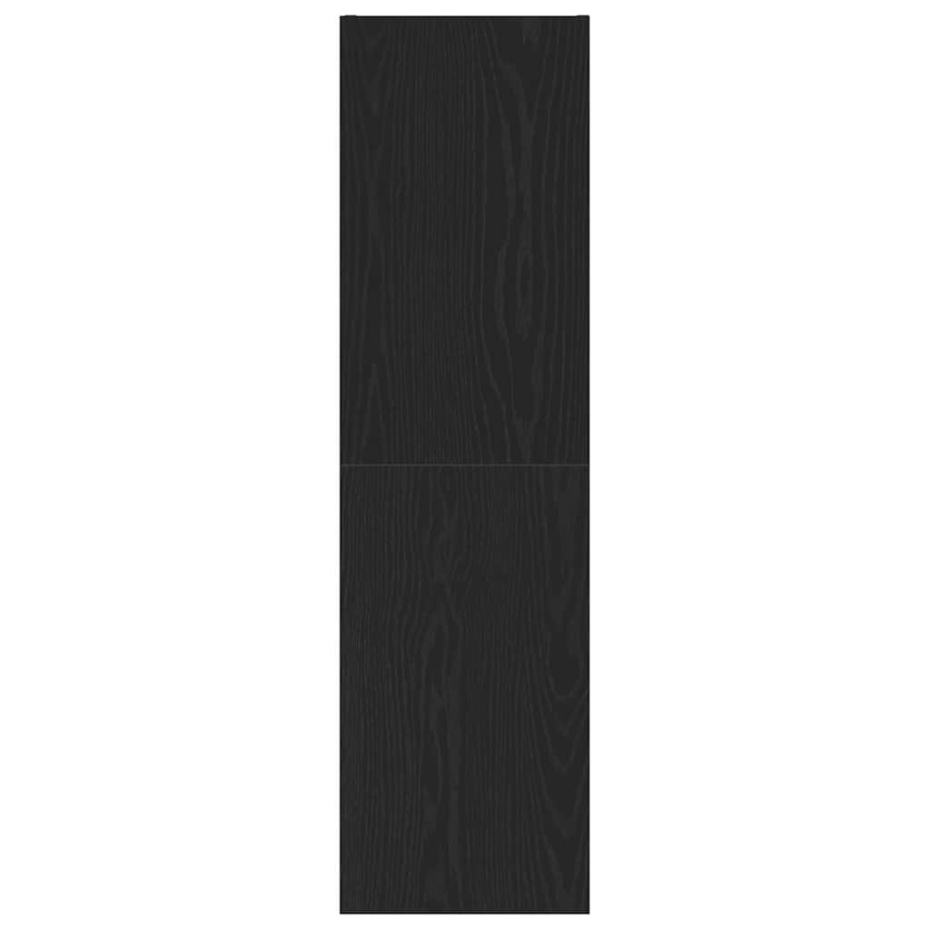 Meuble TV mural Chêne noir 30,5 x 30 x 110 cm Bois d'ingénierie - XIOS