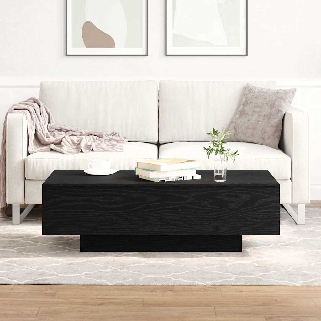 Table Basse Chêne noir 100 x 49.5 x 31 cm Bois d'ingénierie - XIOS