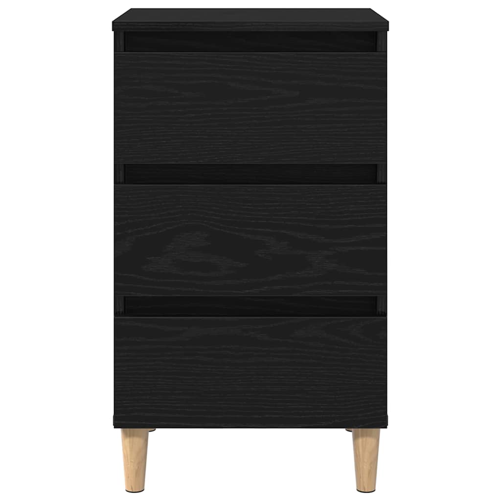 Cabinet de chevet Chêne noir 40 x 35 x 69 cm Bois d'ingénierie - XIOS