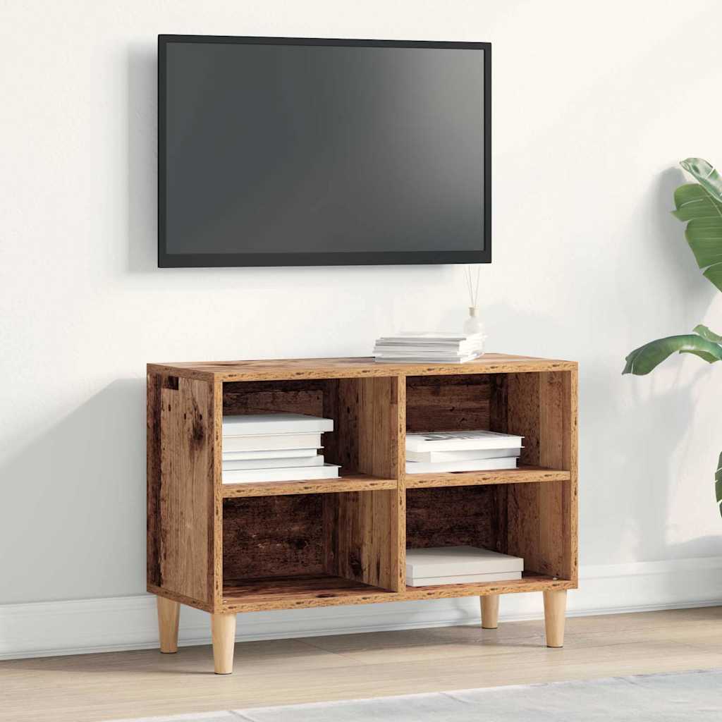 Meuble TV Marron 69.5 x 30 x 50 cm Bois d'ingénierie - XIOS