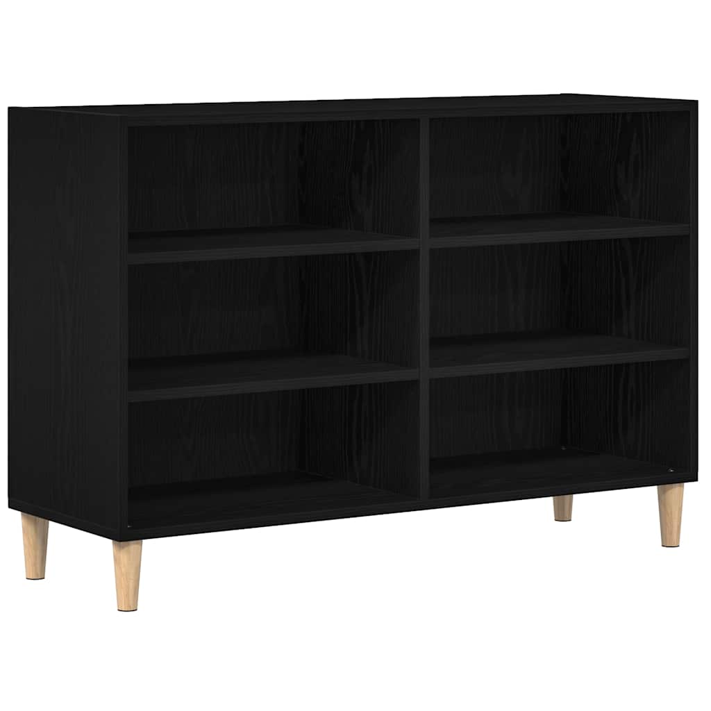 Buffet Chêne noir 103.5 x 35 x 70 cm Bois d'ingénierie - XIOS