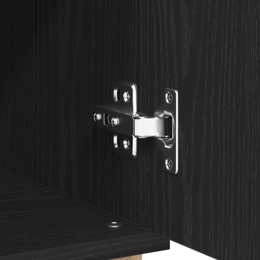 Buffet Noir 60 x 35 x 70 cm Bois d'ingénierie - XIOS