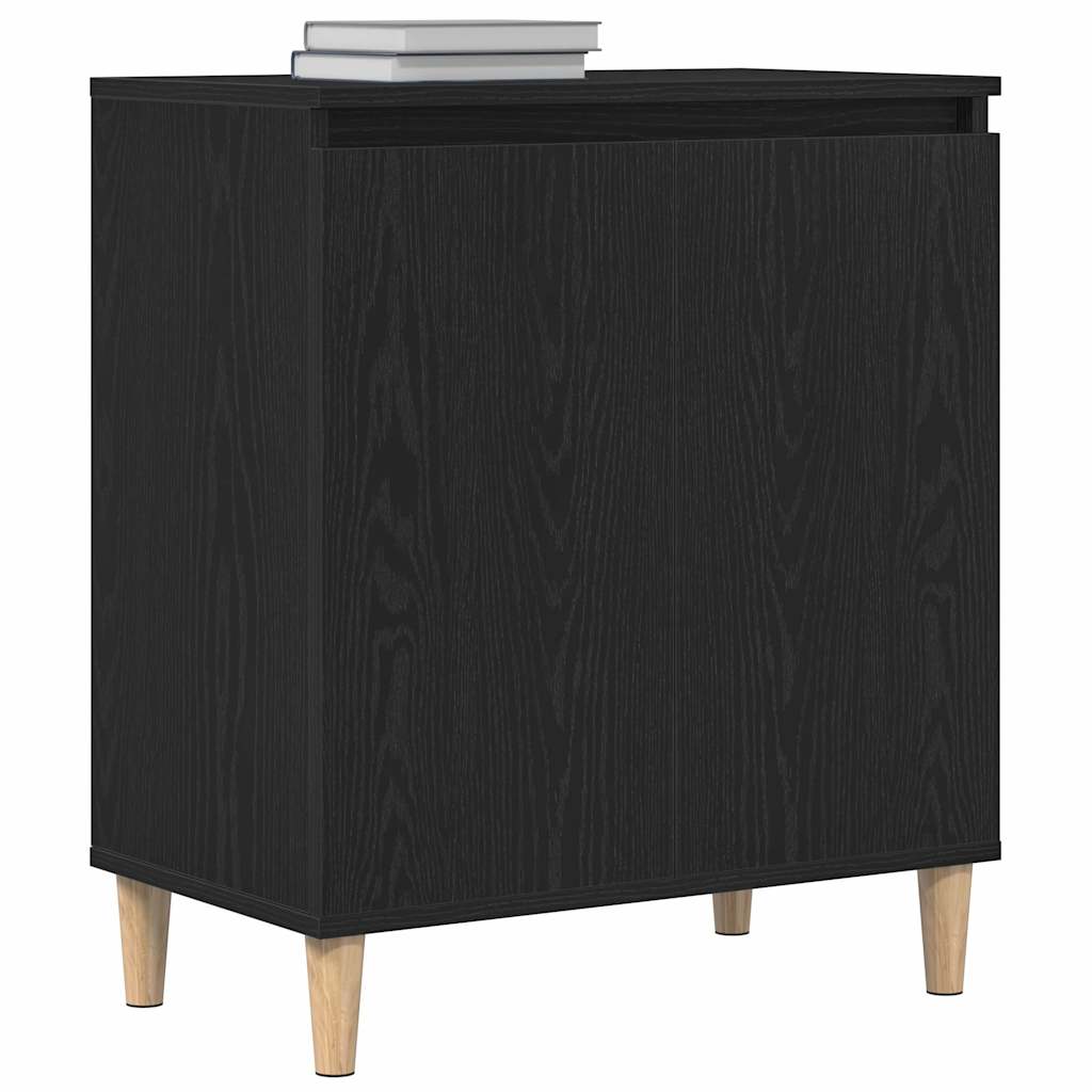 Buffet Noir 60 x 35 x 70 cm Bois d'ingénierie - XIOS