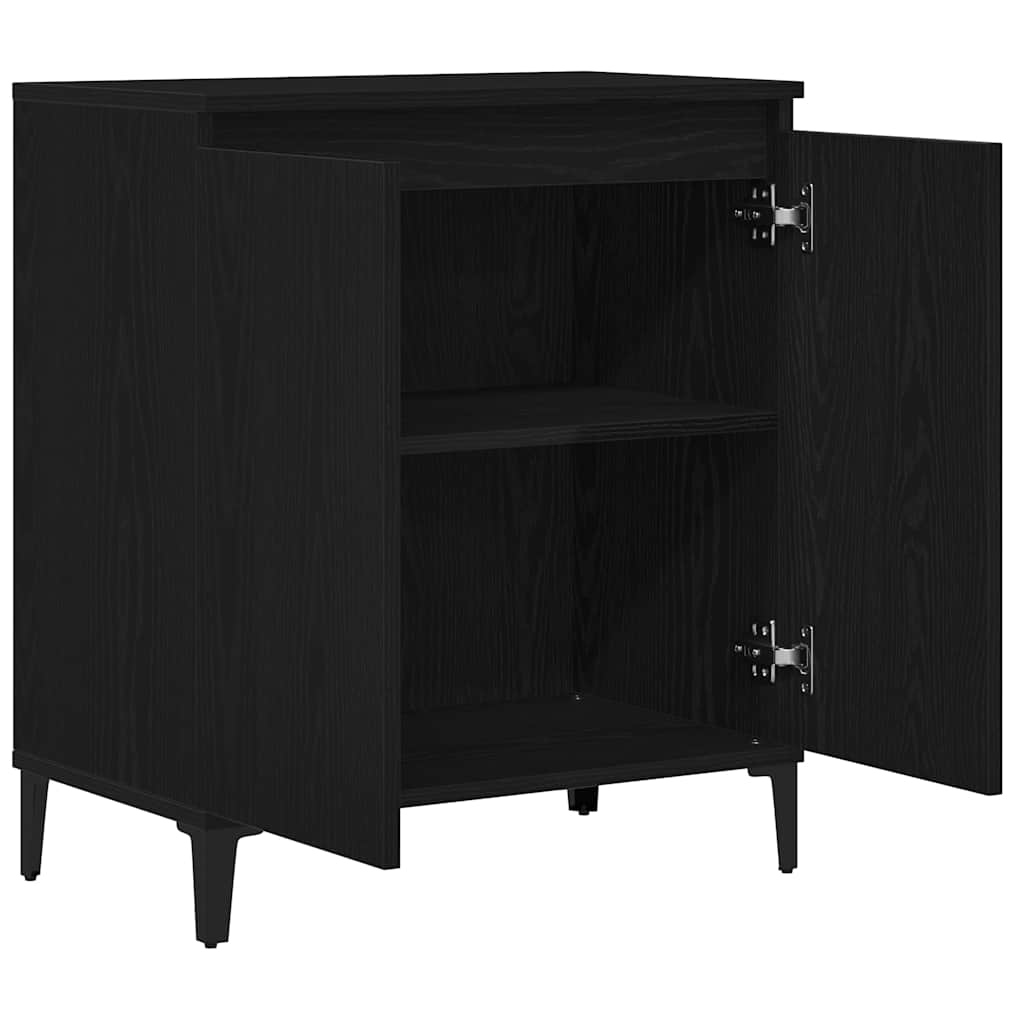 Buffet Noir 60 x 35 x 70 cm Bois d'ingénierie - XIOS