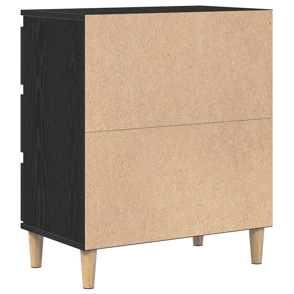 Buffet Chêne noir 60 x 35 x 70 cm Bois d'ingénierie - XIOS