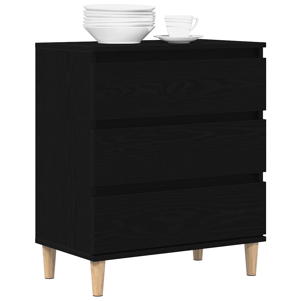 Buffet Chêne noir 60 x 35 x 70 cm Bois d'ingénierie - XIOS
