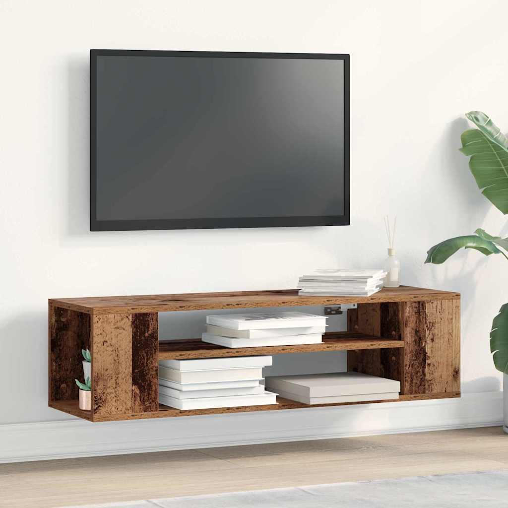Meuble TV Marron 100 x 30 x 26,5 cm Bois d'ingénierie - XIOS