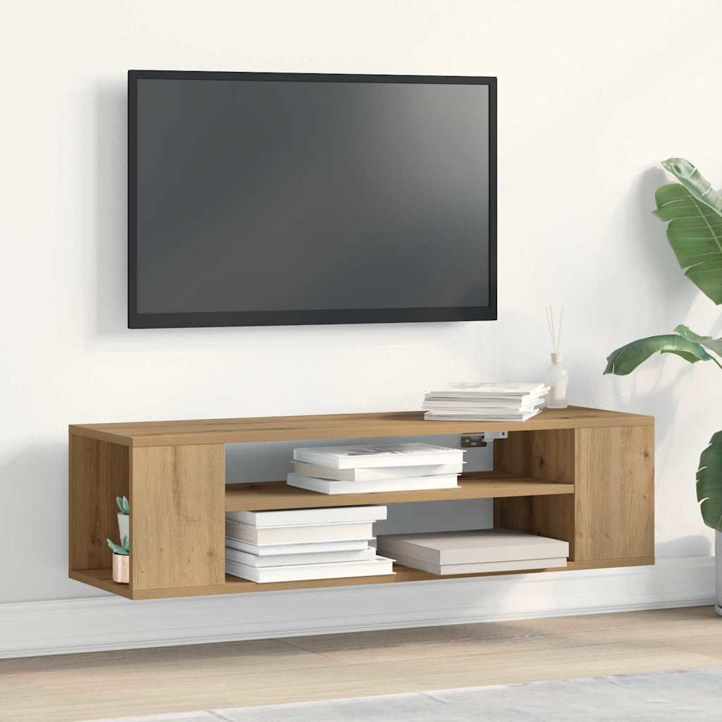 Meuble TV Beige 100 x 30 x 26,5 cm Bois d'ingénierie - XIOS