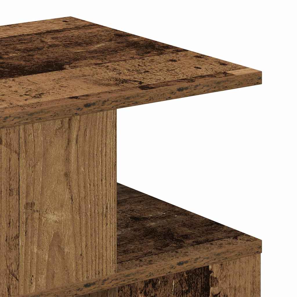 Table d'appoint Bois ancien 40 x 40 x 40 cm Bois d'ingénierie - XIOS