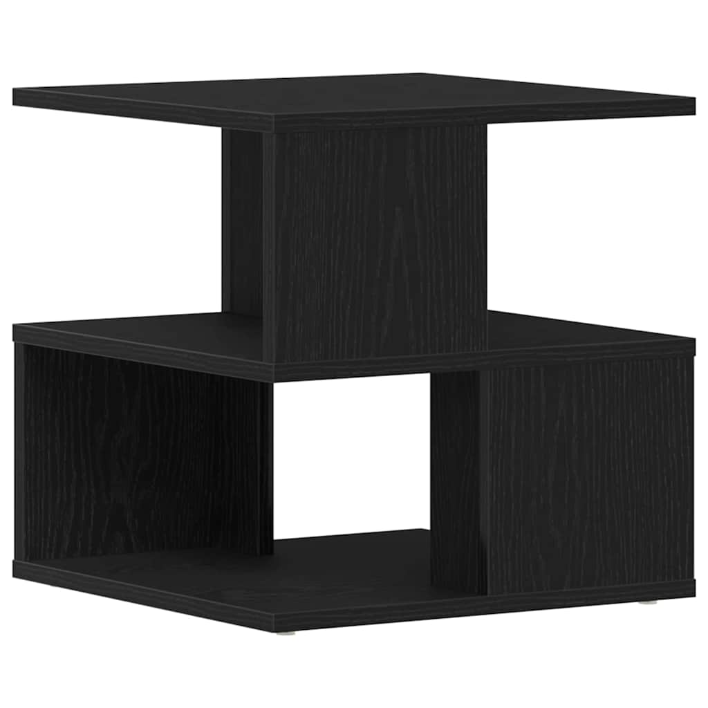 Table d'appoint Chêne noir 40 x 40 x 40 cm Bois d'ingénierie - XIOS