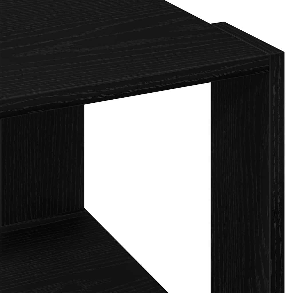 Table basse Chêne noir 40 x 40 x 30 cm Bois d'ingénierie - XIOS